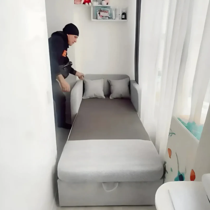 FlexiSofa – Faltbares Schlafsofa für Eine Person